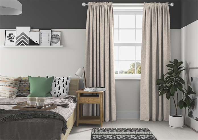Rya, Natural - Made to Measure Curtains - Image 5